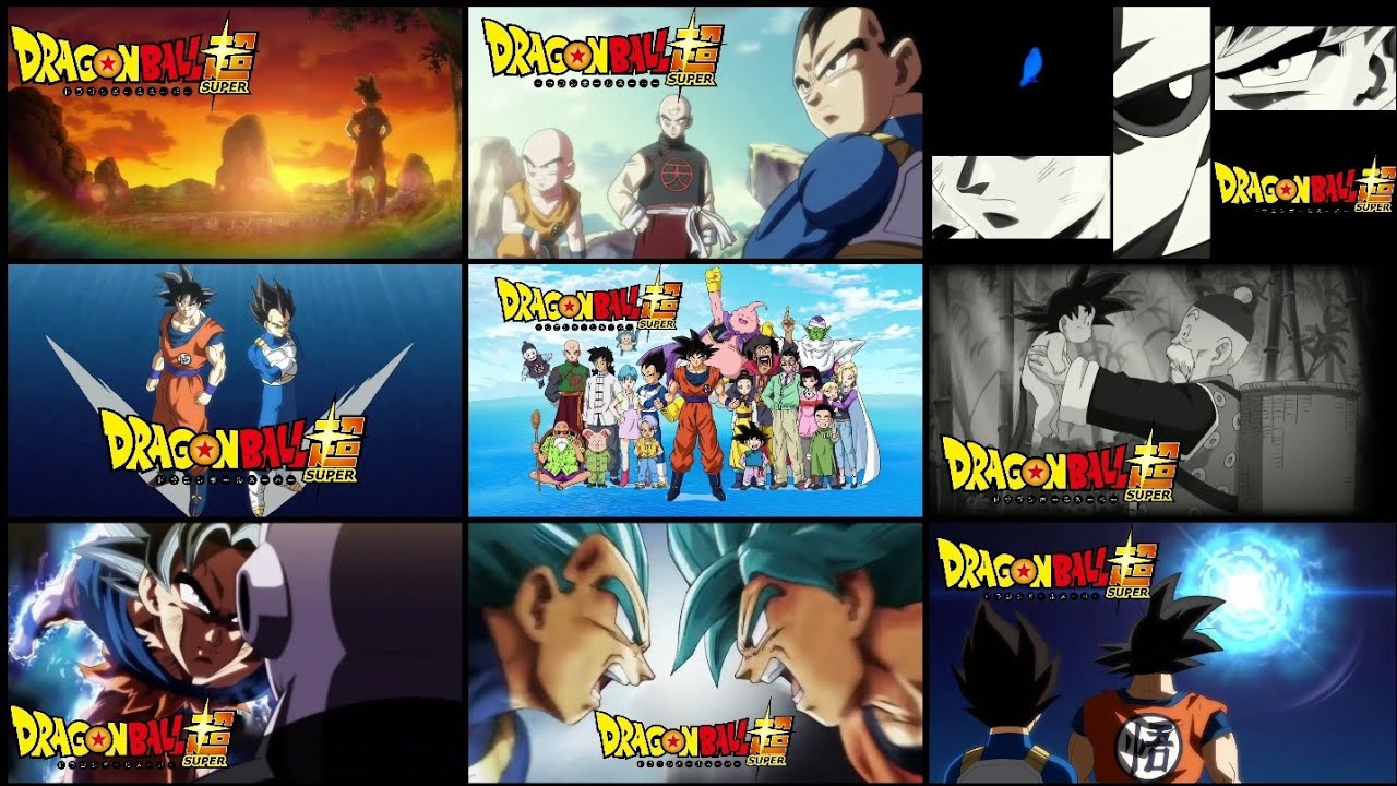 Naruto Shippuden Openings 1 to 10 but its |【MAD】Dragon Ball Super All Openings - Parody's _ part 1