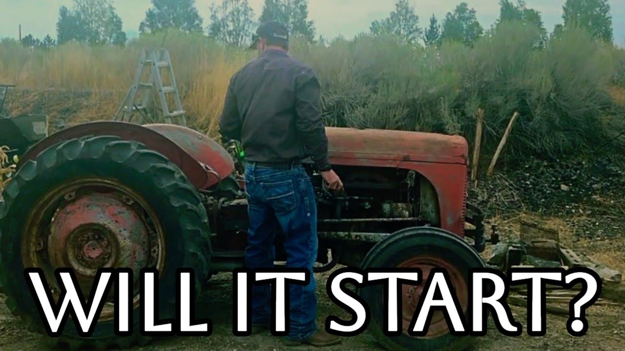 Can This Rusty Tractor Surpise Us?  #vintage  #tractor #willitstart #rare #viral #viralvideo