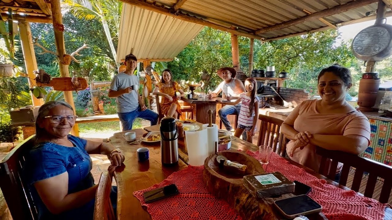 Cheguemos no sítio da Bruna serra da canastra Minas  gerais…