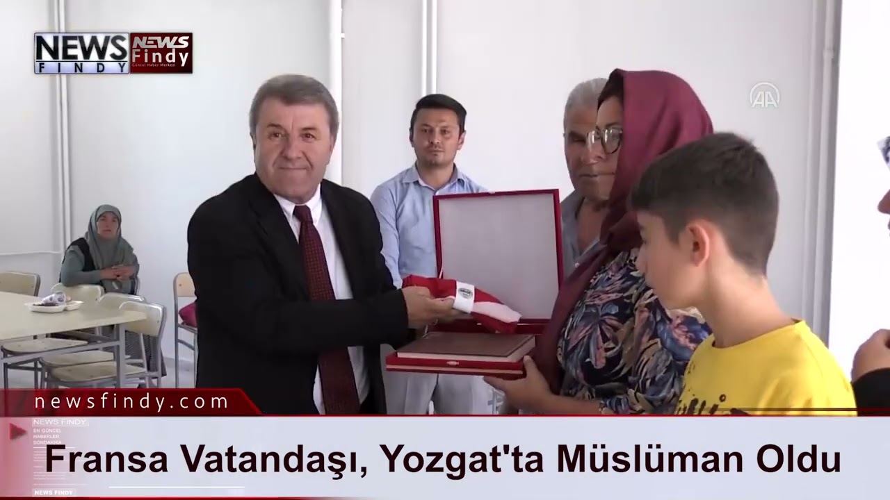 Fransa Vatandaşı, Yozgat'ta Müslüman Oldu
