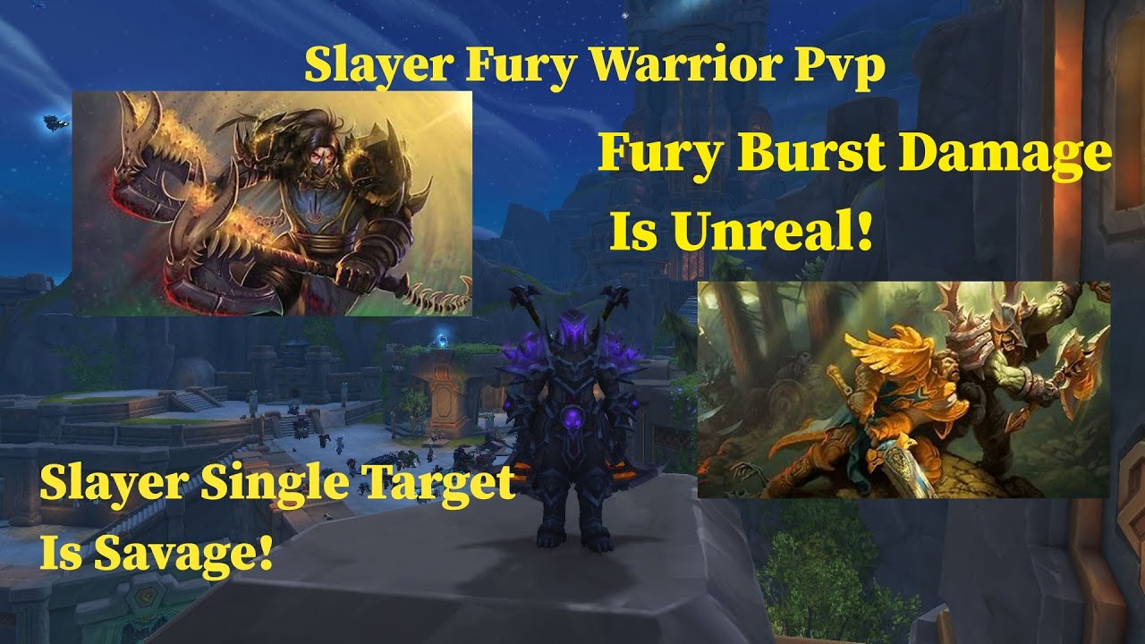 Slayer Fury Warrior - (Solo Rated Battleground Blitz #3) - Wow The War Within 11.1