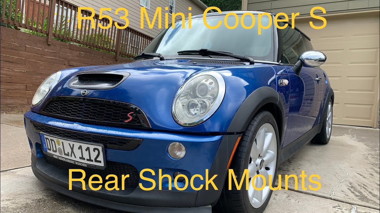 Mini rear shock mount replacement