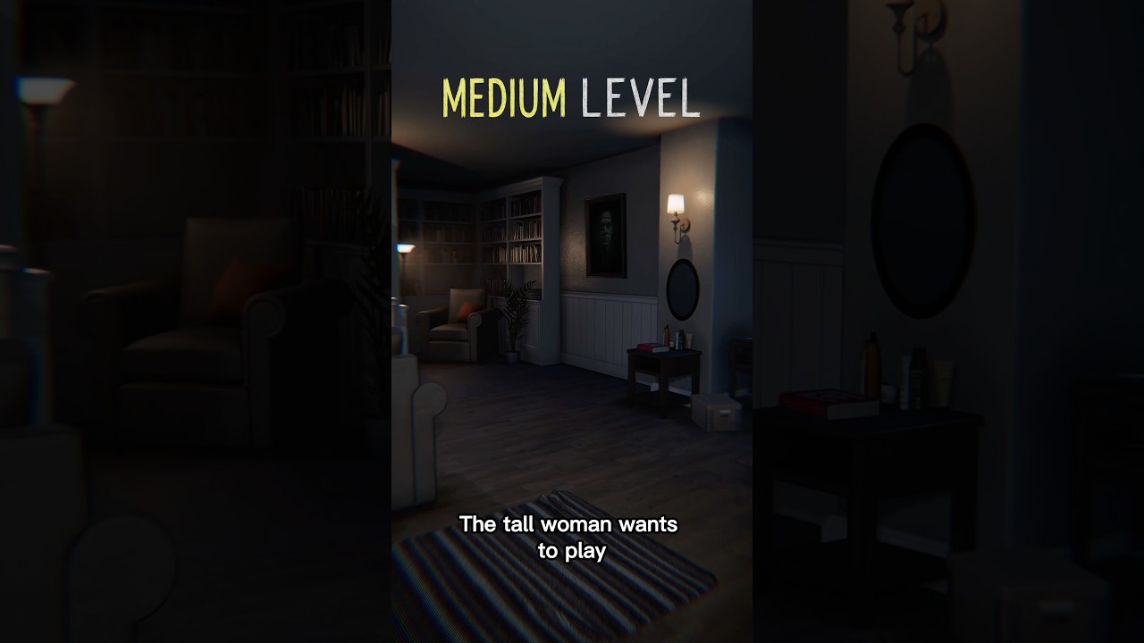Can you find a tall woman? Game - The Floor Above #horror #games #steam #ukranian #TheFloorAbove