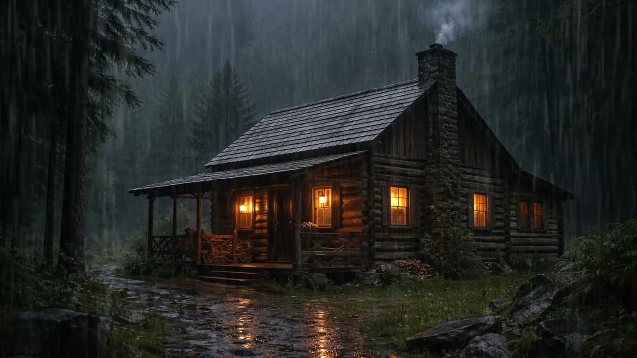 Rain Sounds for Sleeping Instantly – Fall Asleep Fast