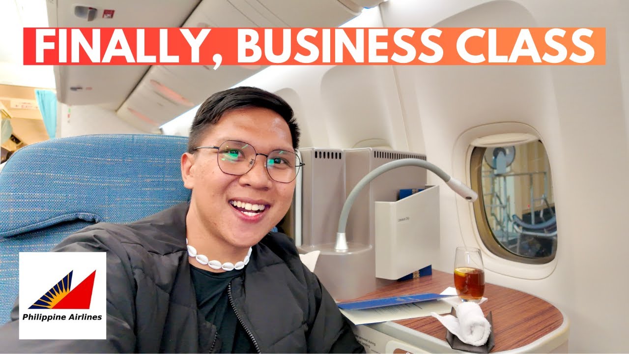 First Time in Business Class on Philippine Airlines | Canada to Manila