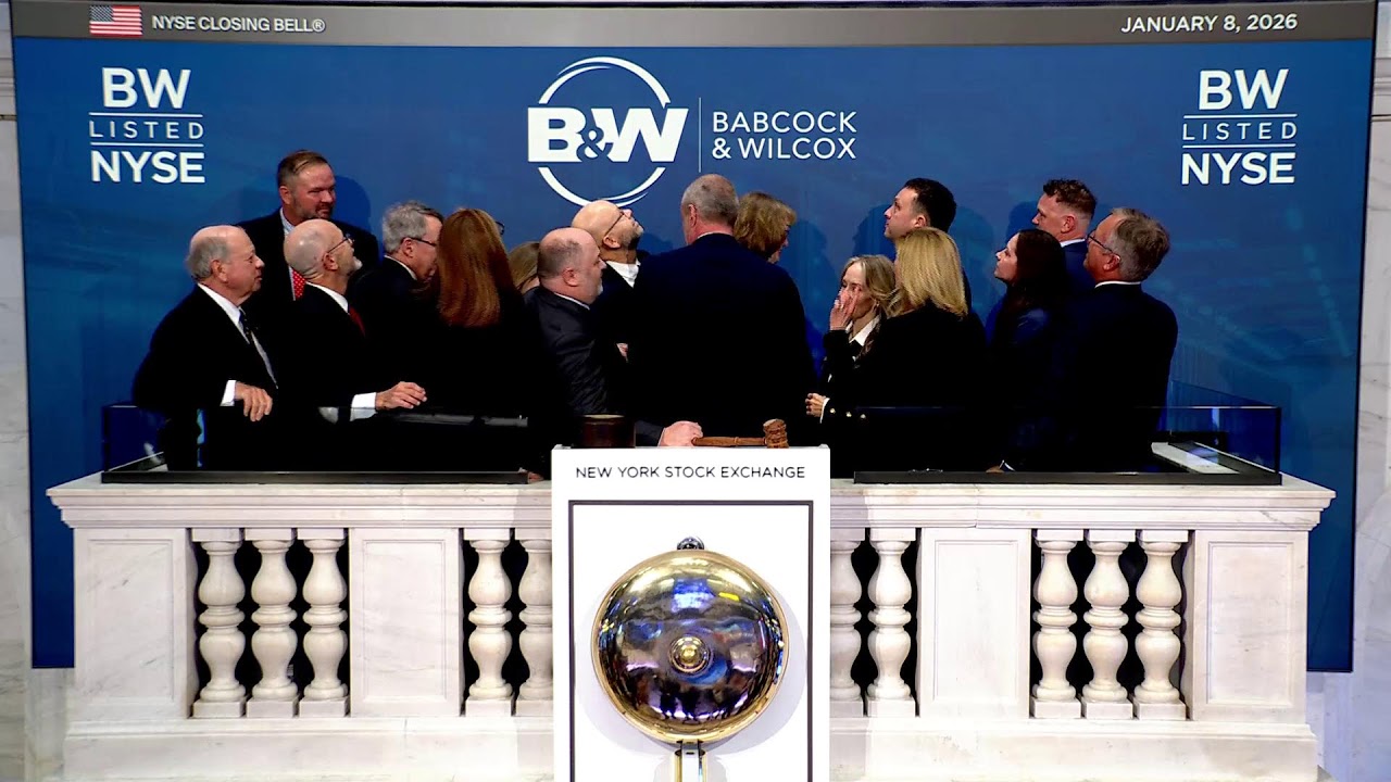Babcock & Wilcox (NYSE: BW) Rings The Closing Bell&reg;