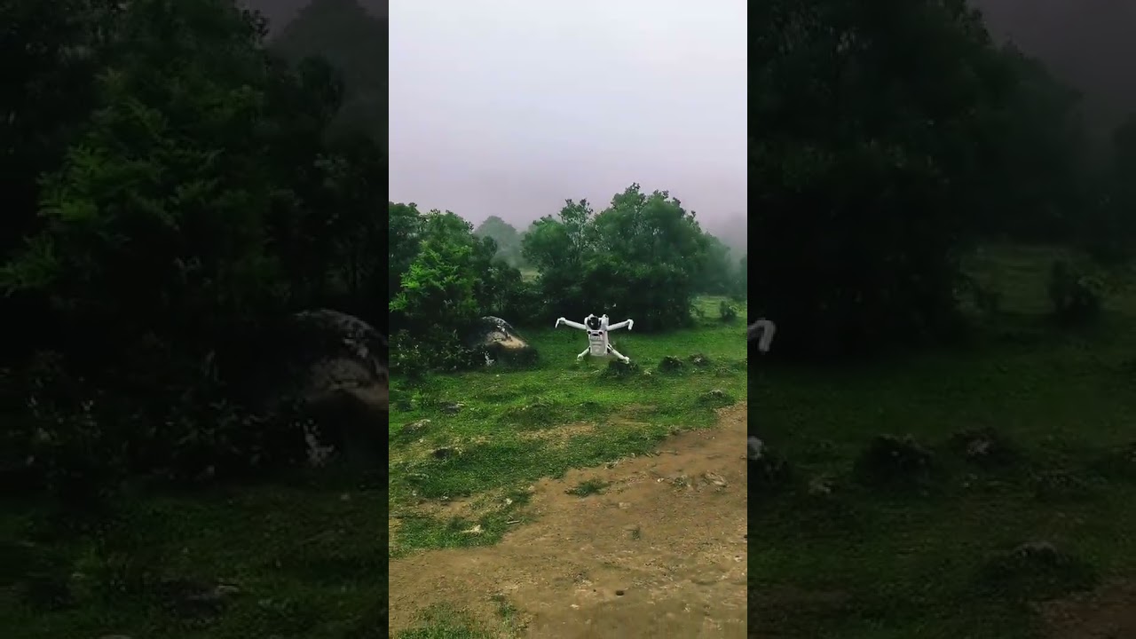 tes di angin kencang #dji #Drone #experiment