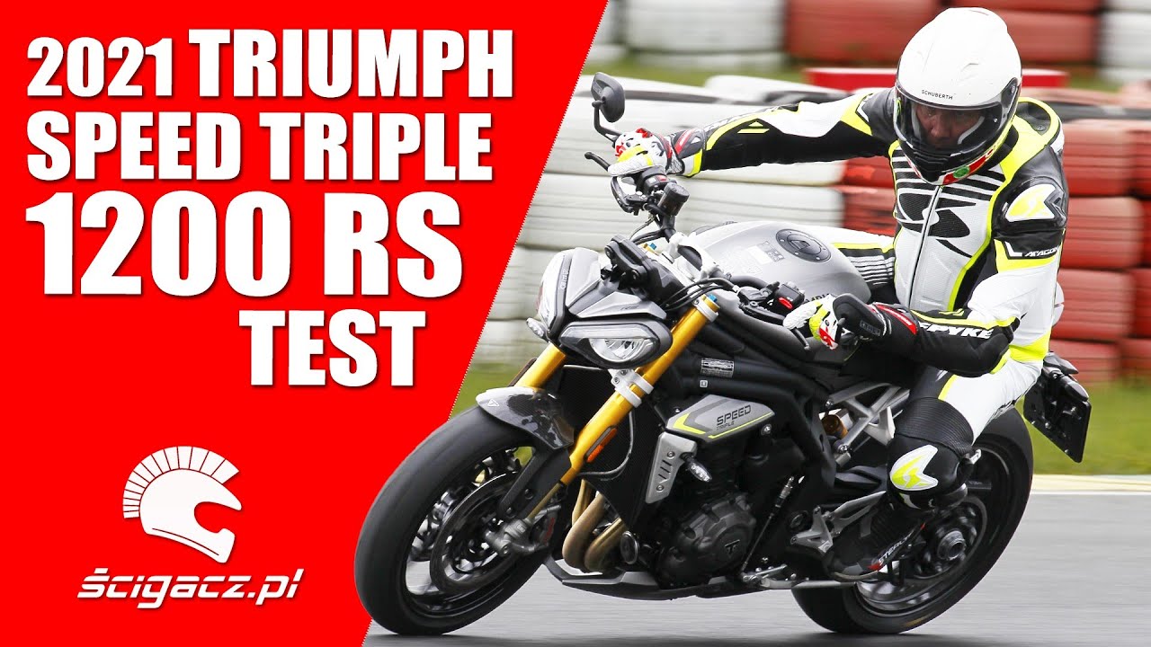 Triumph Speed Triple 1200 RS. Test nowego modelu 2021. 30 KM więcej i 10 kg mniej. Brzmi groźnie?
