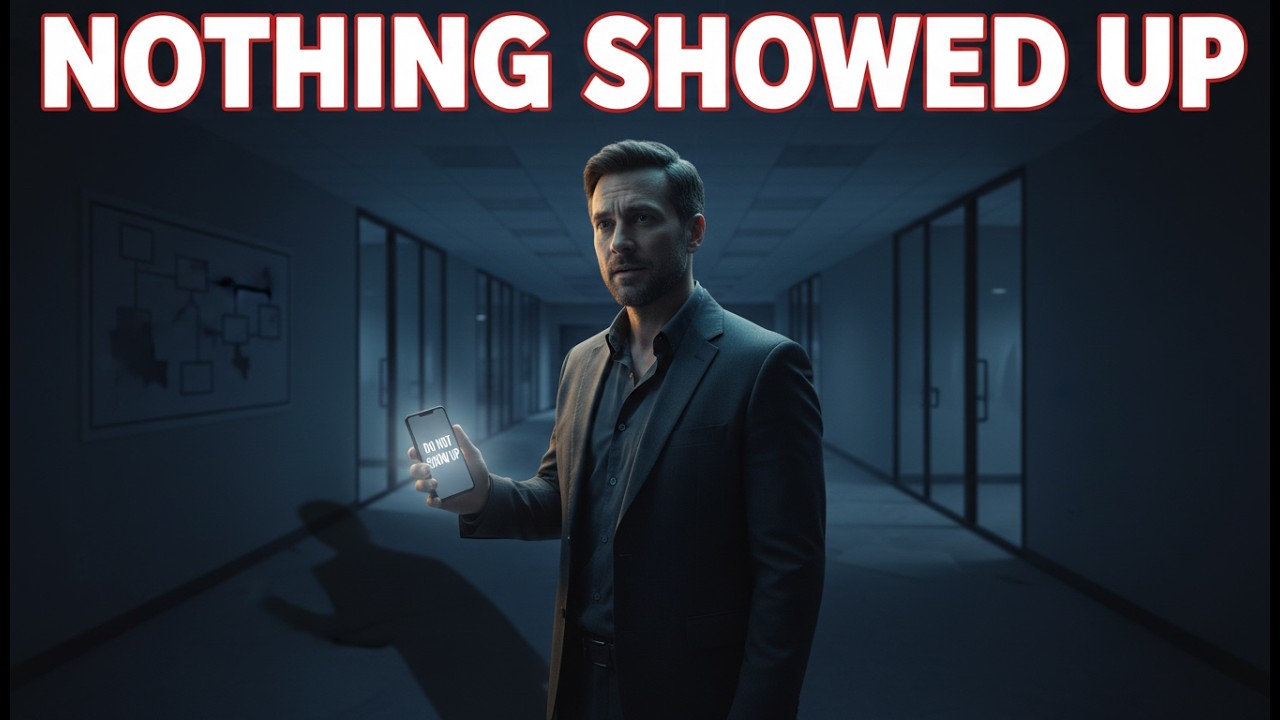 I Was Told Not to Show Up — So I Made Sure Nothing Else Did