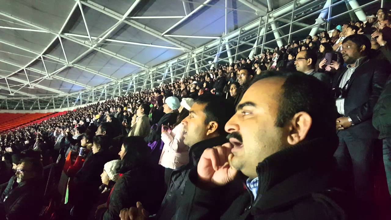 PM Modi - Wembley Stadium - Indian National Anthem