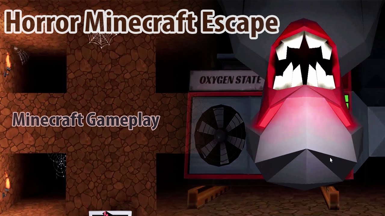 Horror Minecraft Escape Gameplay | Scary Minecraft Horror Map | Creepy Survival Escape #gaming