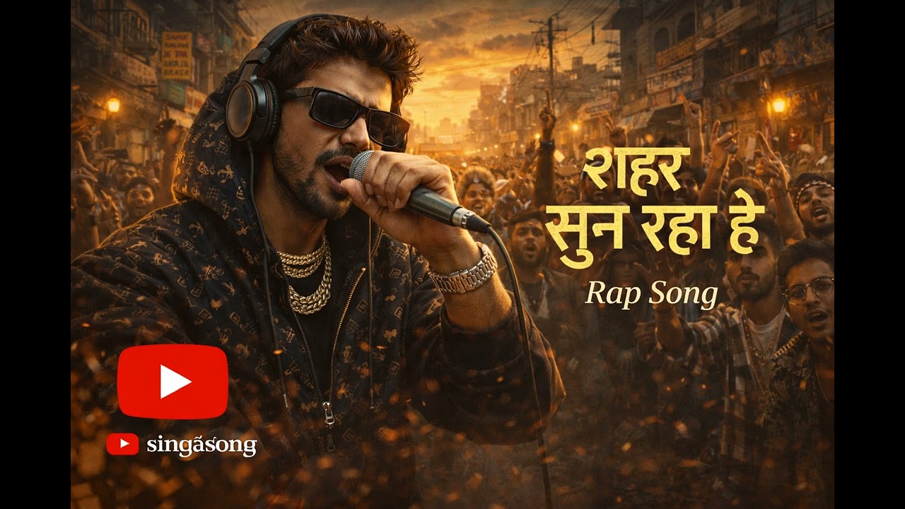 शहर सुन रहा है | Desi Rap | Street Vibes | Hindi Rap.....(Official song)