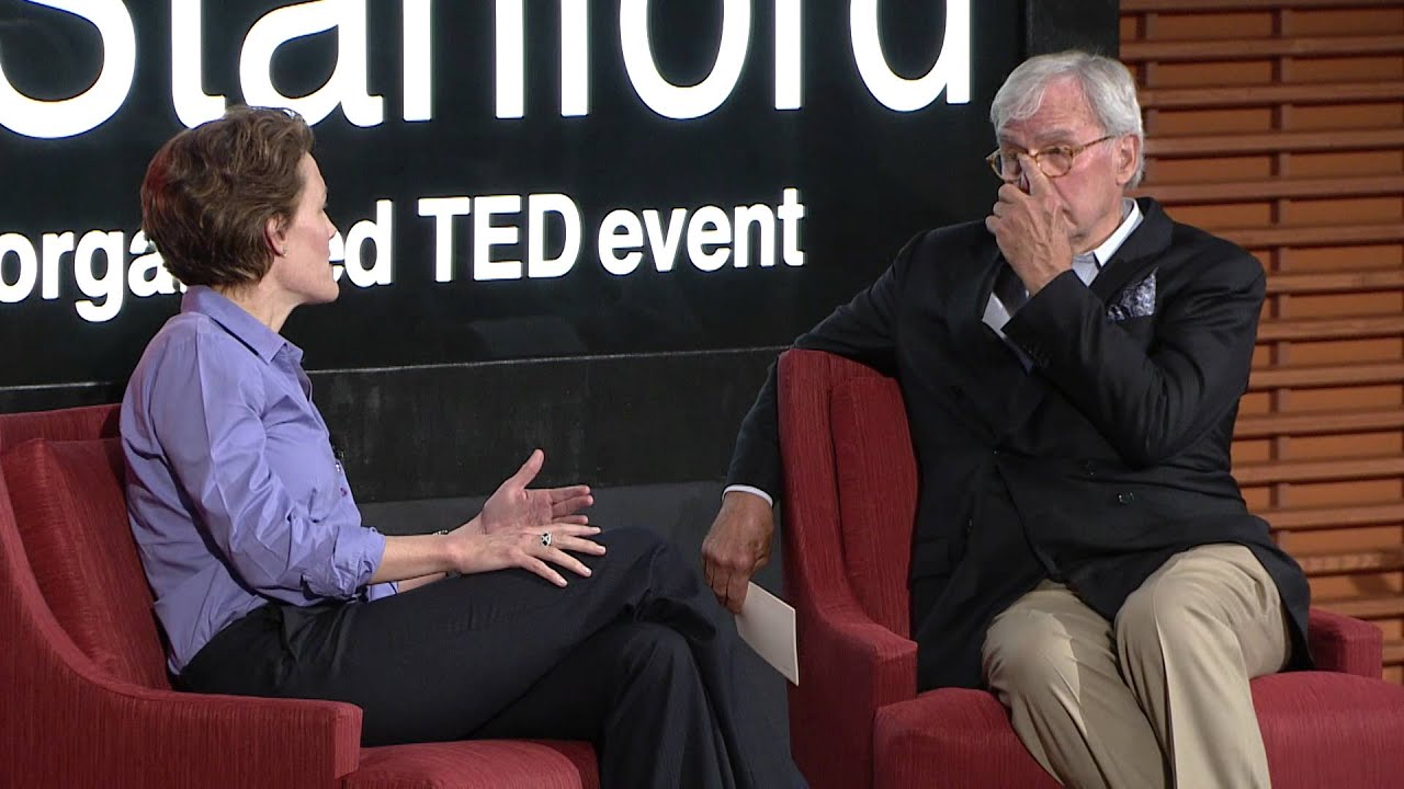 A daughter to father heart-to-heart: Tom & Jennifer Brokaw at TEDxStanford