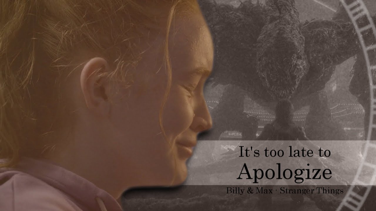 Max & Billy ▪ Apologize「Stranger Things S3」