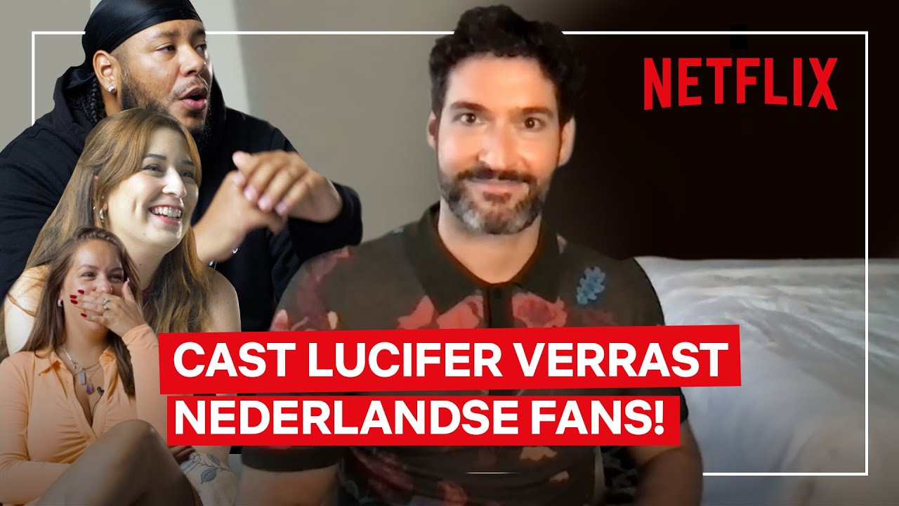 Tom Ellis & Lauren German Verrassen Nederlandse Lucifer Fans | Netflix