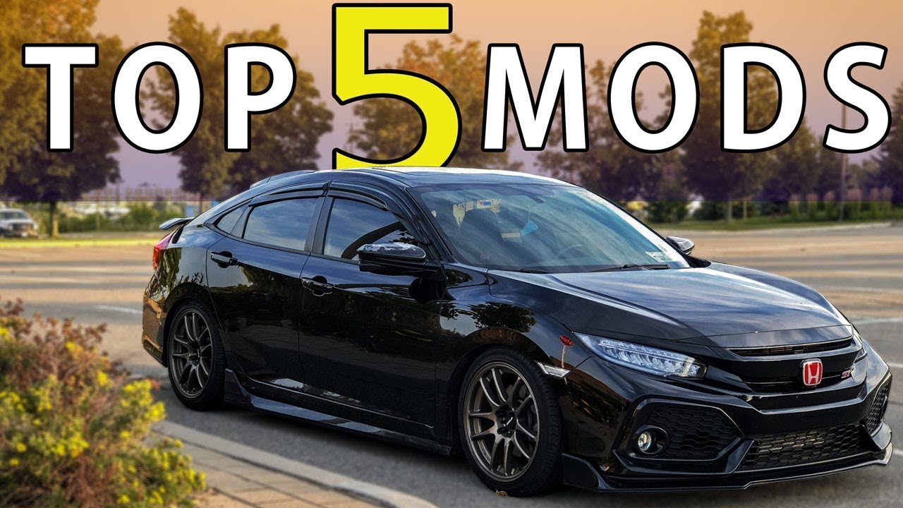 ТОП-5 МОДОВ | Honda Civic Si 2018 года | Civic 10-го поколения