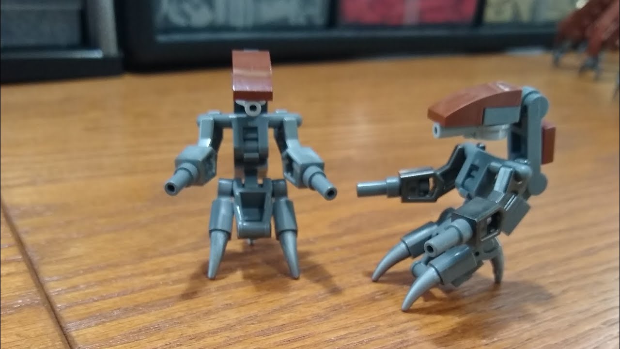 Custom Lego Droideka Model!!! | build tutorial