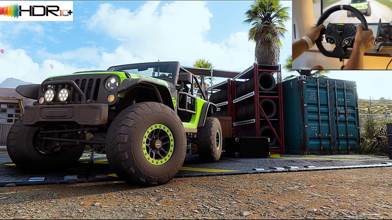 JEEP TRAILCAT | Forza Horizon 5 | Moza R3 steering wheel 