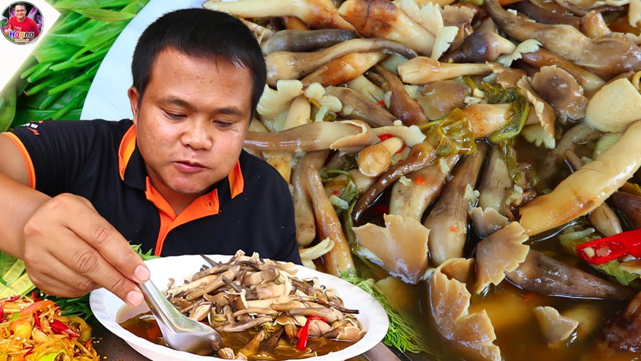 แกงเห็ดปลวกดอกอวบใหญ่หวานกรุบๆ แกล้มตำหมากหุ่ง ซดฮ้อนๆ แซ่บคักอิหลี