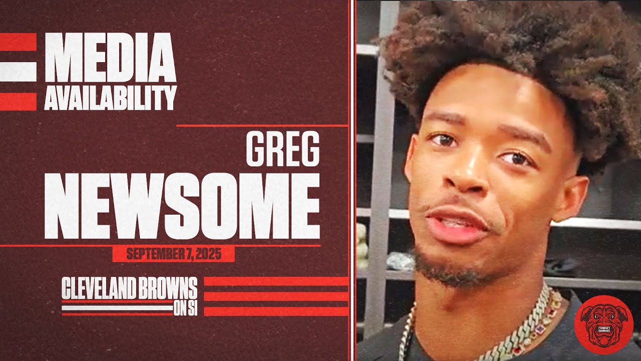Cleveland Browns Cornerback Greg Newsome Meets with Media After Crushing Defeat to the Bengals