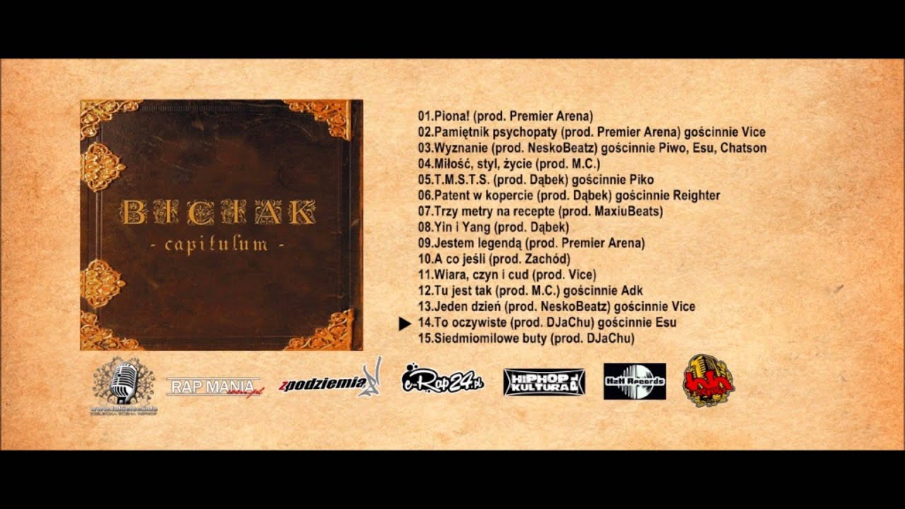 Biciak - 14.To oczywiste (prod. DJaChu) ft. Esu [AUDIO]