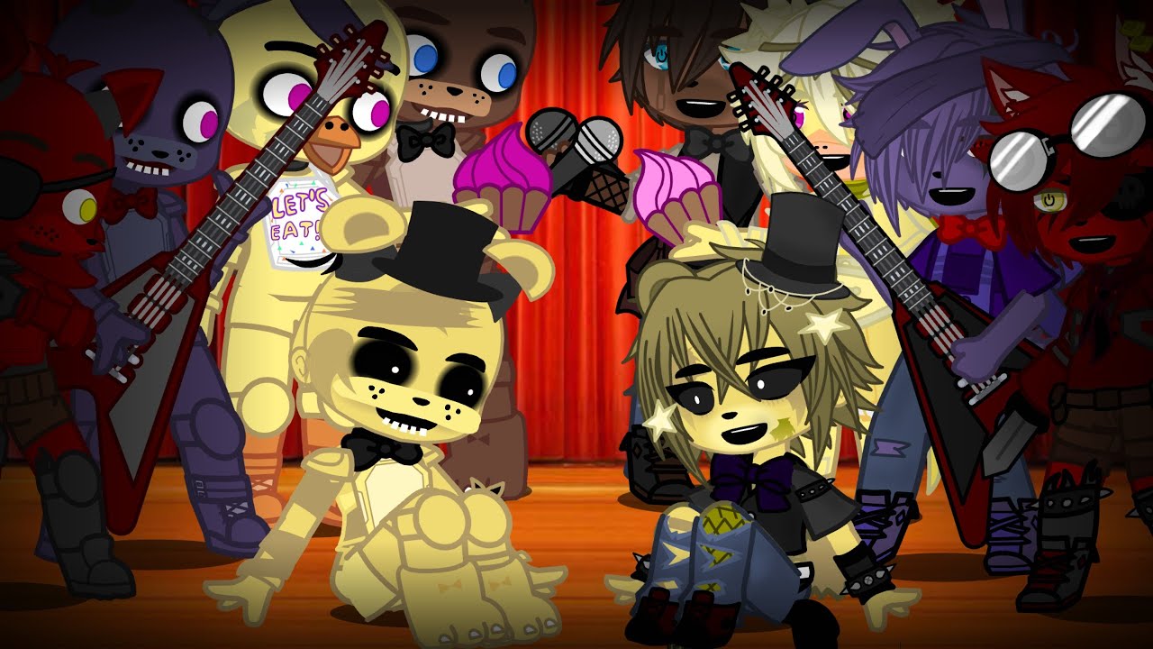My Canon FNaF 1 Meet's My Non-Cannon FNaF 1||Re-Upload Because The Last One Got Copyrighted||