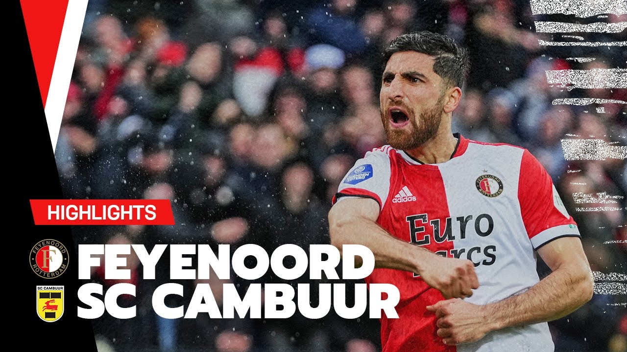 It’s raining BEAUTIFUL GOALS! 😱 | Highlights Feyenoord – SC Cambuur | Eredivisie 2021-2022