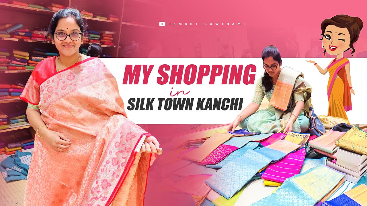 కంచిలోShoppingముందు ఇవితెలుసుకోండి Shopping In Kanchi Handlooms🤩అమ్మో ఎన్నిరకాల పట్టుచీరలుll iSmart