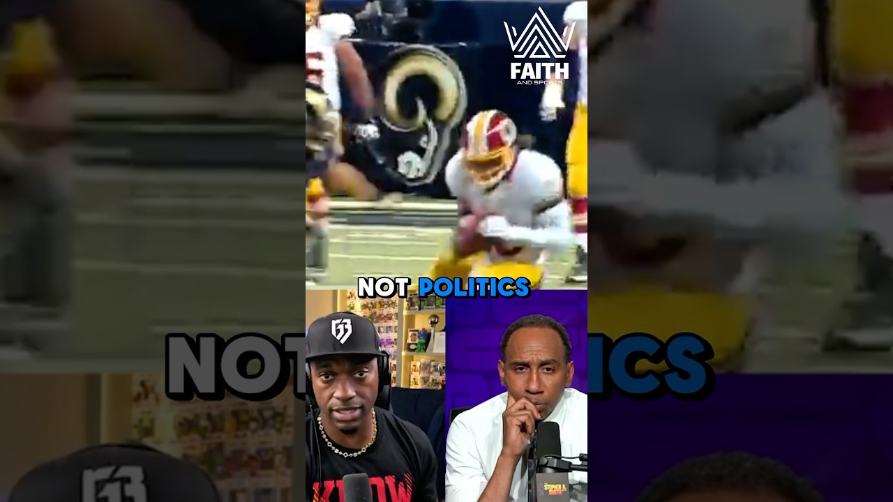 &lsquo;Sport shows on TV should be about Sports, Not Politics&rsquo; | RG3 CONFRONTS Stephen A Smith Live! #NFL