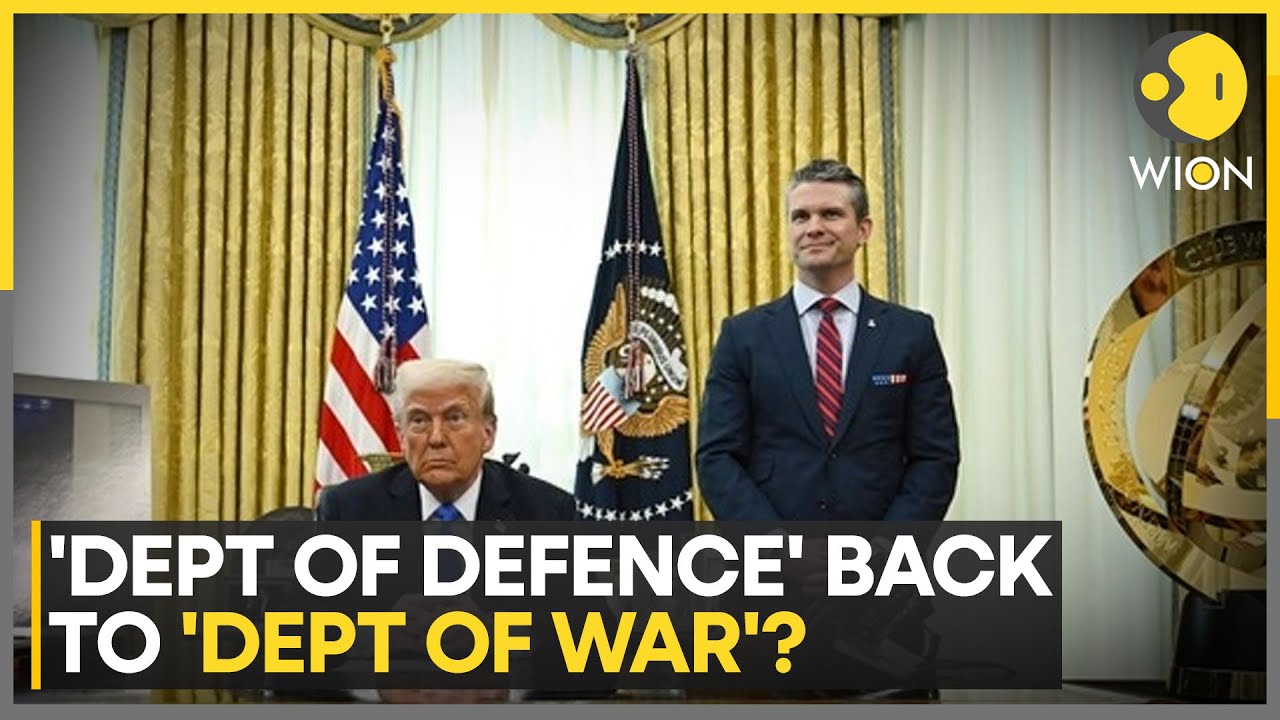 US: Department Of Defense Or War? Pete Hegseth's X Poll Throws Up Unexpected Frontrunner | WION