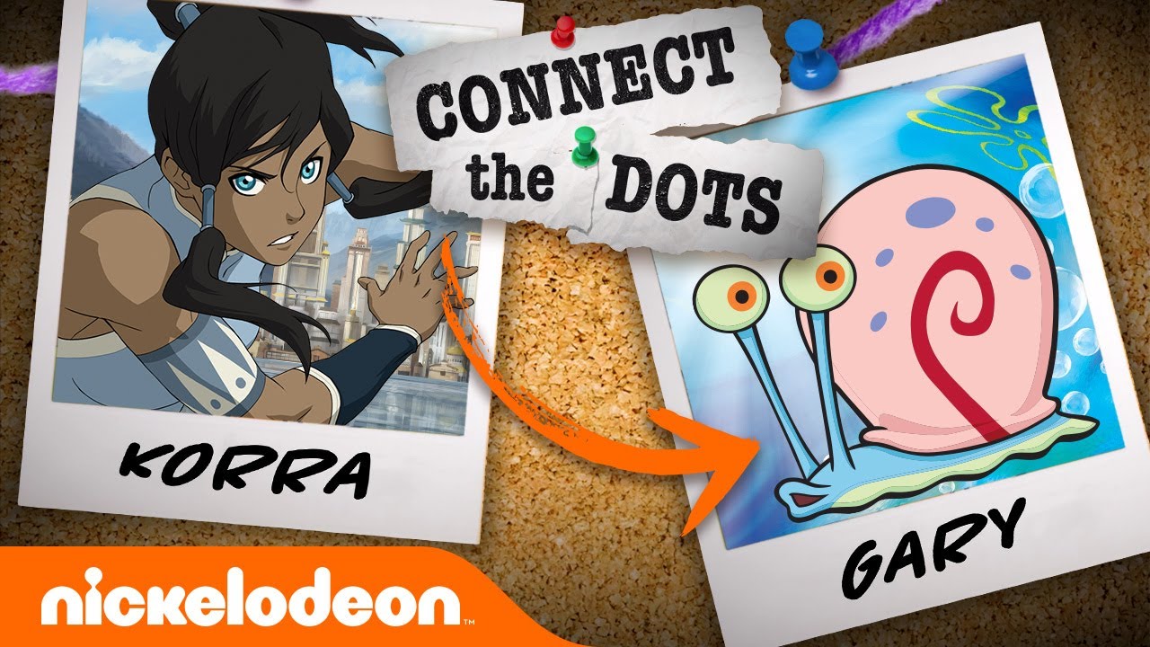 How to Get From Korra ➡️ to Gary! | Connect the Dots | Nick