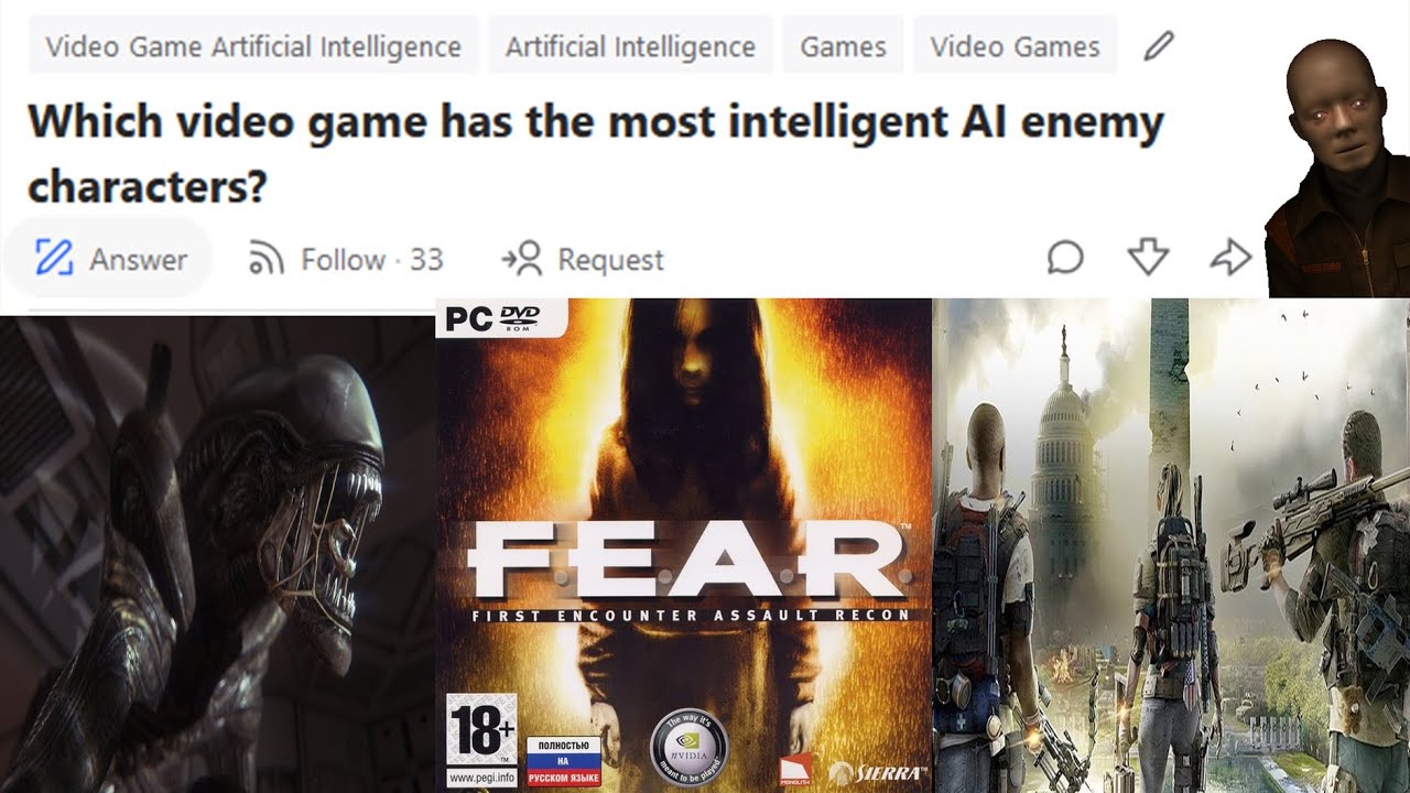 Strongest AI in Videogames according to Quora