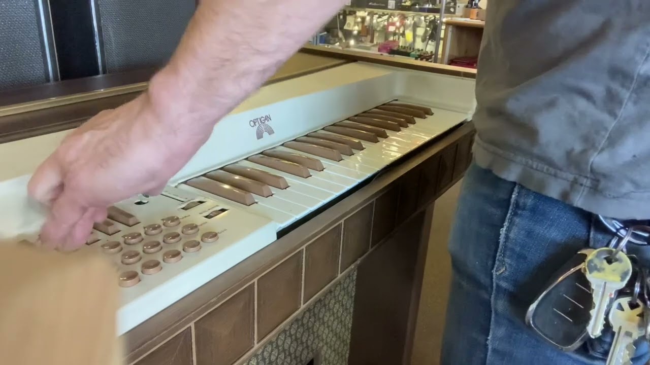 Optigan 70’s optical toy organ, like Mellotron