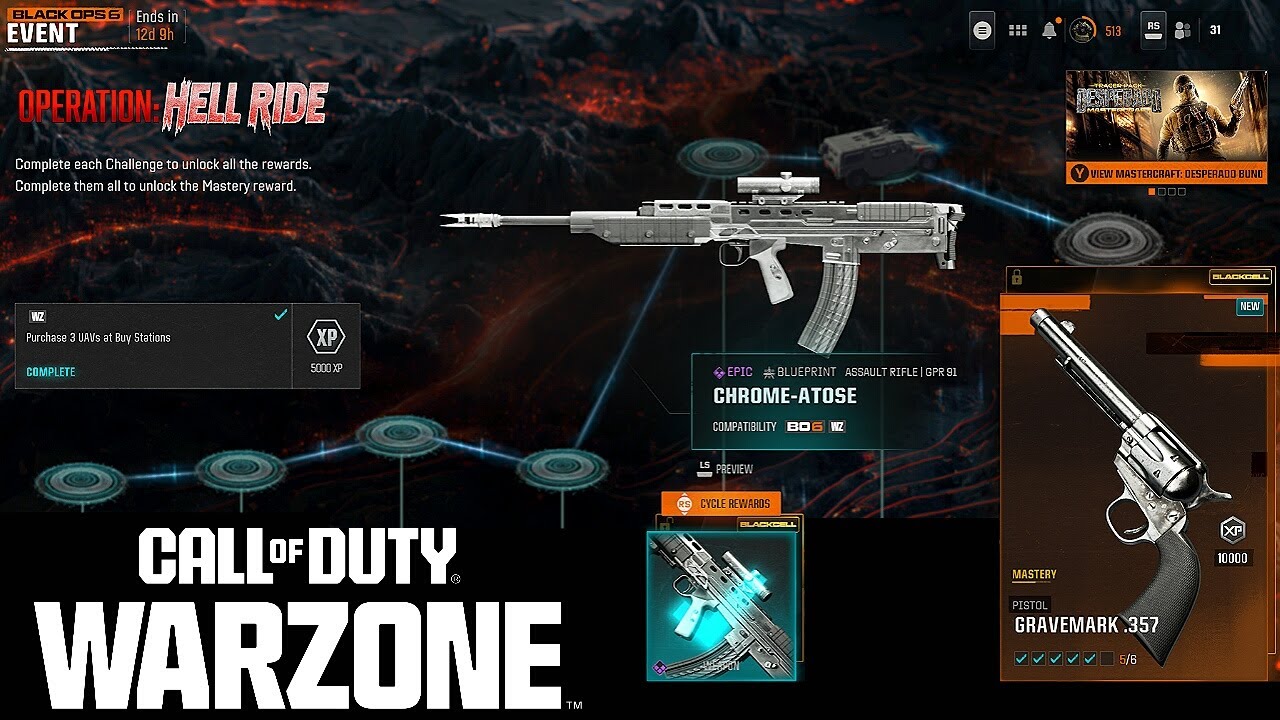 Fastest Way To Purchase 3 UAVs At Buy Stations In Warzone (Operation Hell Ride Event)