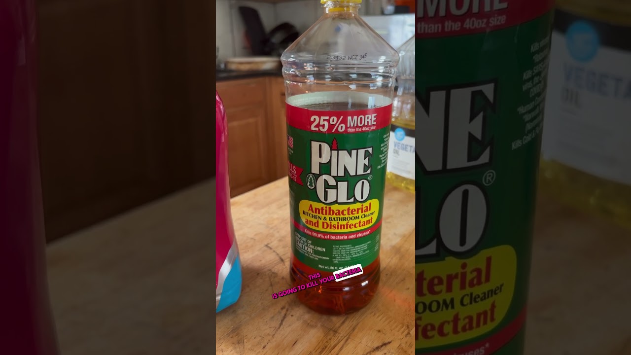 Pinesol VS Pinalen&hellip;#shorts #allpurposecleaner #pinesol #pineglo #antibacterial  #cookgoodandlookgood