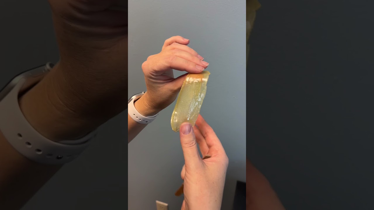 Testing new vegan wax formula from Starpil