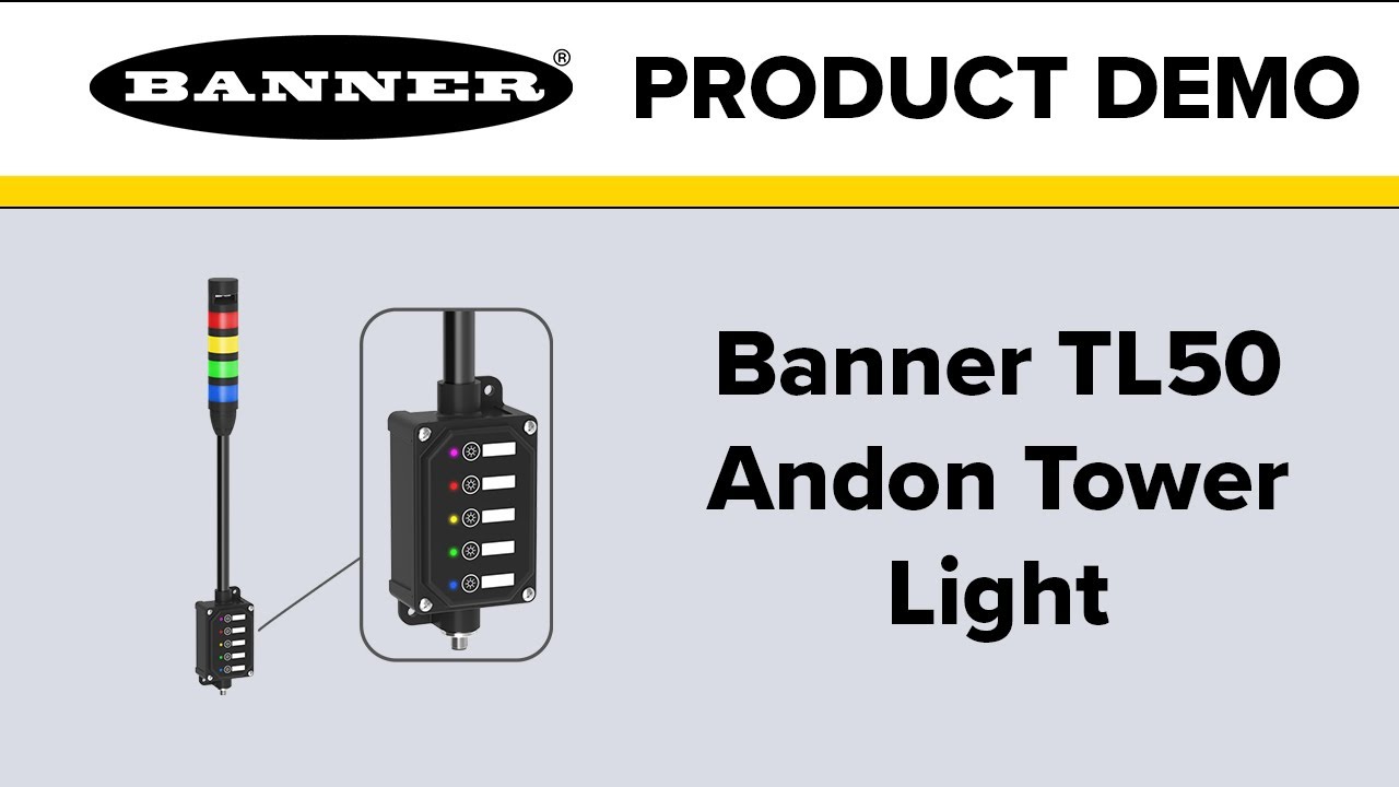 Banner TL50 Andon Tower Light