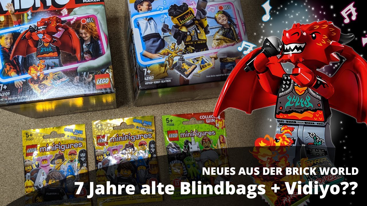 7 Jahre alte Minifiguren 🤗 und warum habe ich Vidiyo gekauft!? 😄