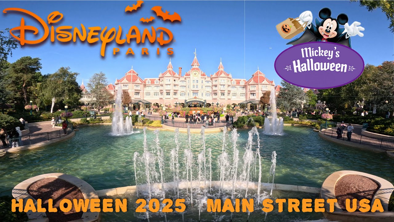 🎃Disneyland Paris Halloween 2025 | Walkthrough, Merch & Shows 🎃