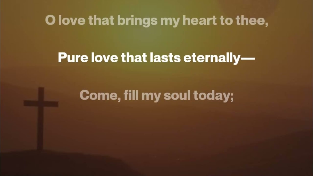 295 O Love That Glorifies the Son (LDS Hymn # 295)