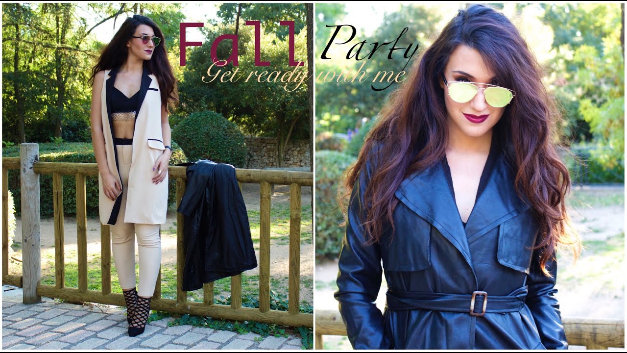 | GET READY WITH ME | Soirée d'automne / Fall party