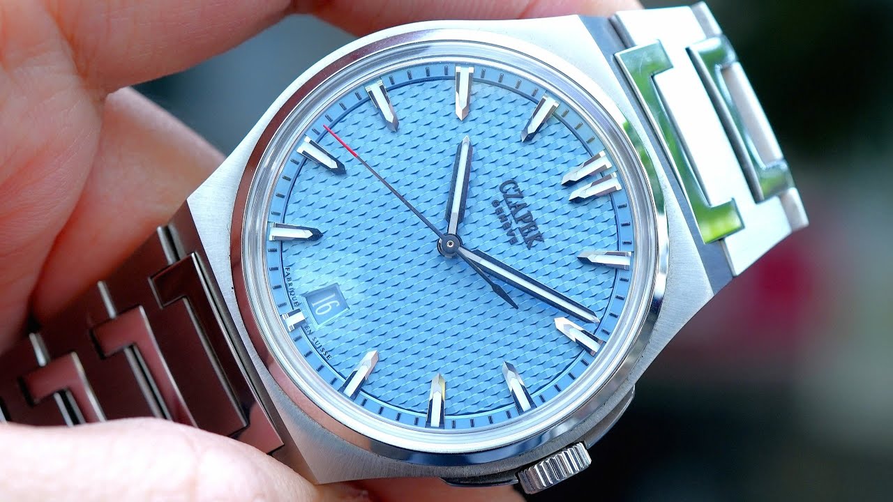 [Hiếm Gặp] Czapek Antarctique Passage de Drake Glacier Blue 40mm | Hotline 0982298881