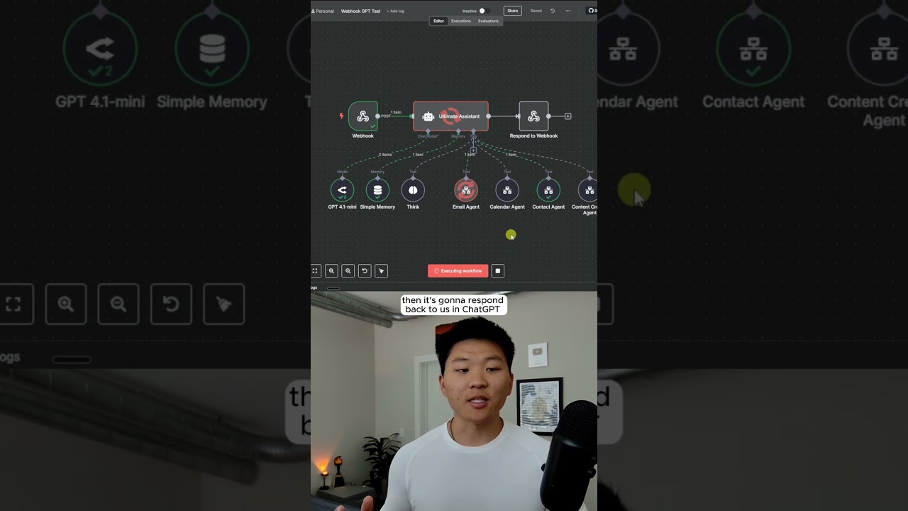 Instantly Trigger n8n Workflows from ChatGPT  #aiagent #n8n #artificialintelligence