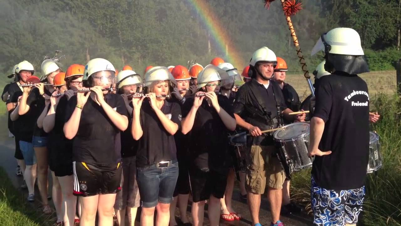 Cold Water Challenge 2014 Tambourcorps Freienohl