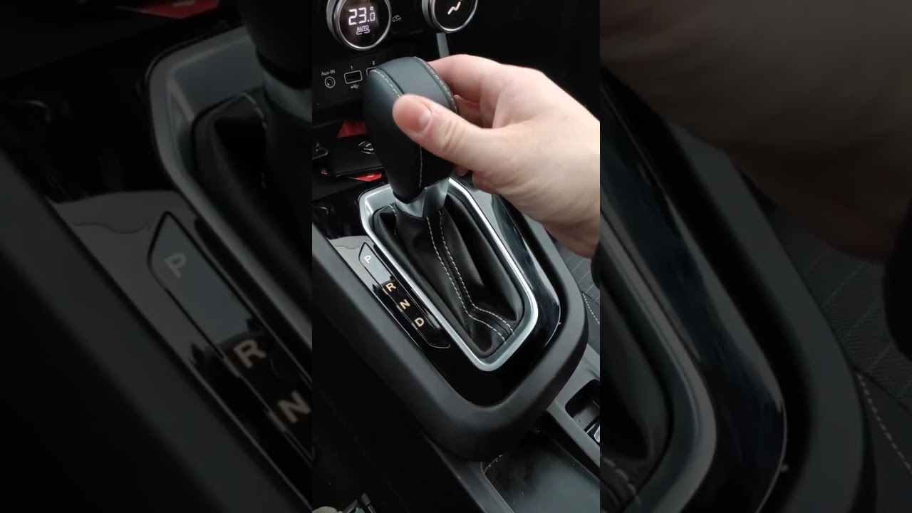 Renault Arkana 1.3TCe 140hp from 2023 and it's EDC shifter work 