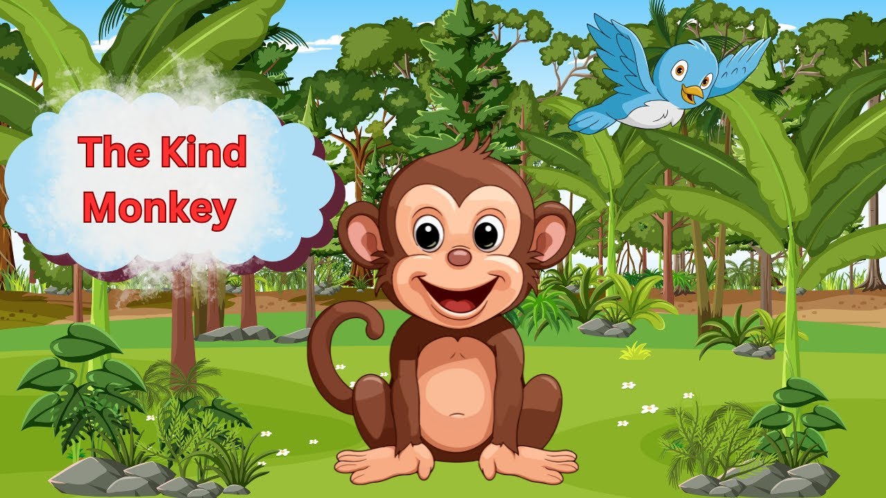 The Kind Monkey | #moralstories #englishstories #storiesforkids #doodledoo2203 #doodledoo
