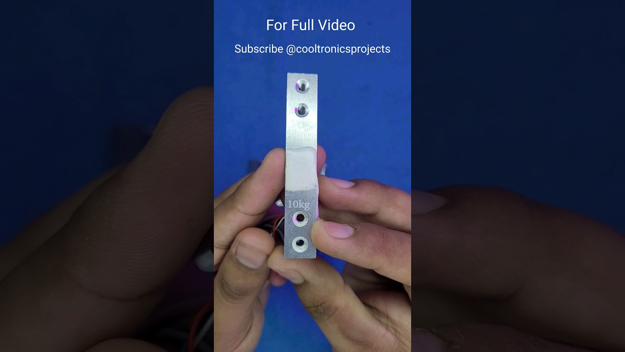 DIY Weight Machine at home😅 #shorts #ytshorts #engineeringproject #loadcell #arduinoproject #diy