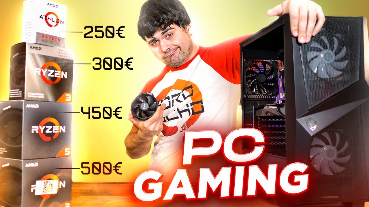 Montando presupuestos PC GAMING SUPER BARATOS!! | 250€-500€