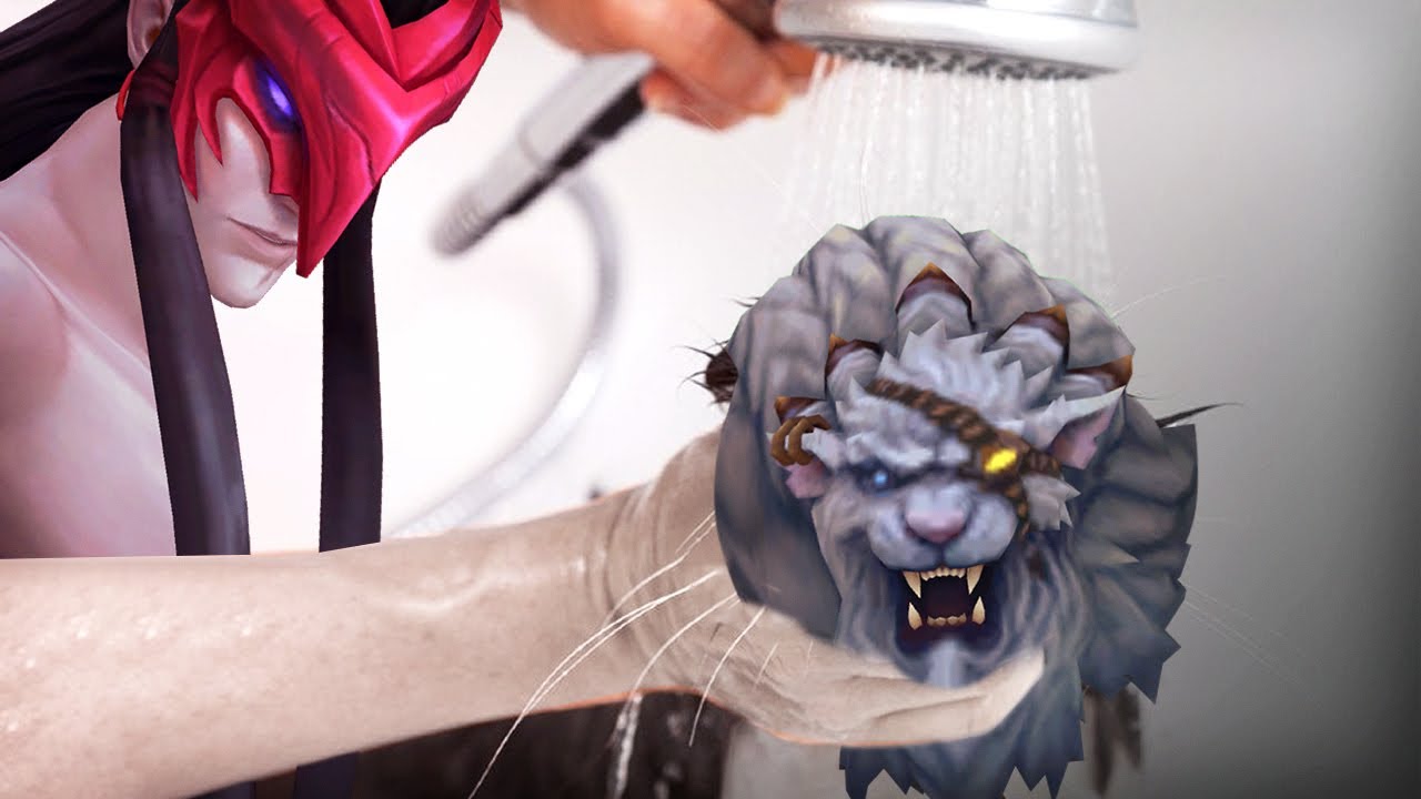 GIVING RENGAR OTP WHAT HE NEEDED, A SHOWER