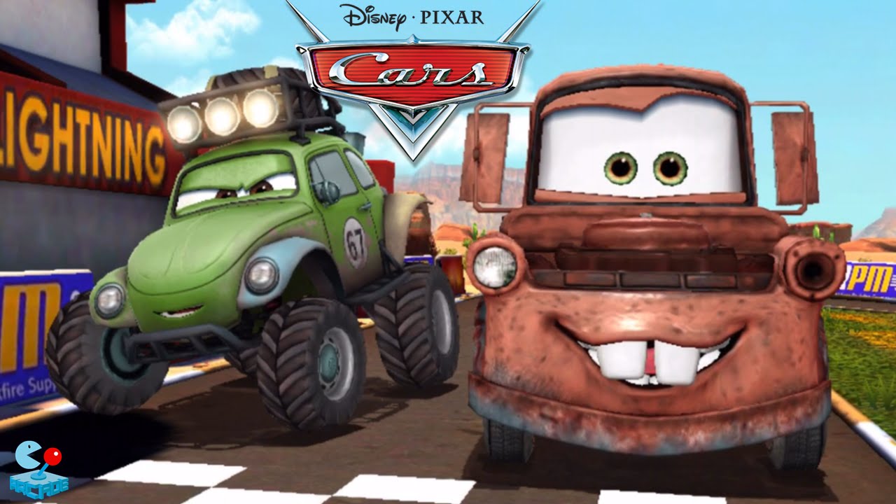 Disney Cars Tow Mater vs Lightning McQueen RS500 Racer Monster Trucks Guido Ice (Disney Pixar Cars)
